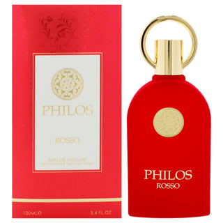 Philos Rosso by Maison Alhambra for Women - 3.4 oz EDP Spray