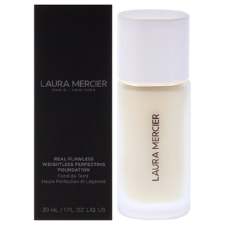 Laura Mercier Real Flawless Weightless Perfecting Foundation - 0W1 Satin for Women - 1 oz Foundation