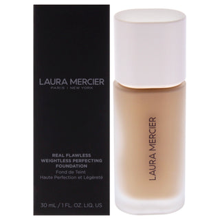 Laura Mercier Real Flawless Weightless Perfecting Foundation - 4C0 Chestnut for Women - 1 oz Foundation