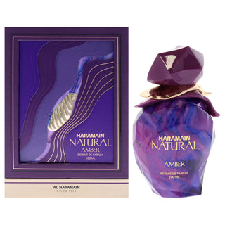 Al Haramain Natural Amber Extrait De Parfum Spray for Unisex - 3.33 oz