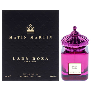 Lady Roza by Matin Martin for Women - 3.4 oz EDP Spray - Luxurious Fragrance for Her