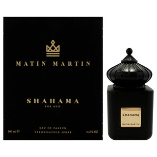 Shahama by Matin Martin for Men - 3.4 oz EDP Spray: A Luxurious Fragrance for Him
