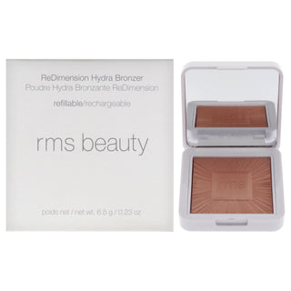 RMS Beauty ReDimension Hydra Powder Bronzer - Malibu Muse for Women - 0.23 oz Blush - Refillable