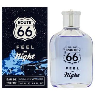 Feel The Night by Route 66 for Men - 3.4 oz EDT Spray