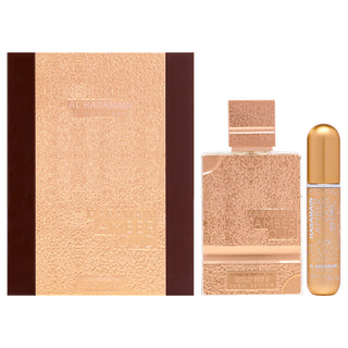 Amber Oud Gold 999.9 Dubai Edition Extrait De Parfum Spray for Unisex - 2.53 oz by Al Haramain