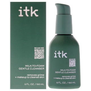 Milk-To-Foam Gentle Cleanser by ITK for Women - 5 oz Cleanser