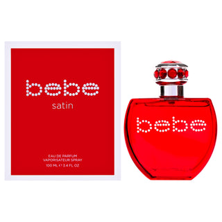 Bebe Satin by Bebe for Women - 3.4 oz Eau de Parfum Spray - Long-Lasting Fragrance for Women