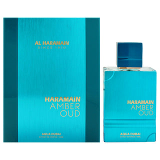 Al Haramain Amber Oud - Aqua Dubai Edition Extrait De Parfum Spray for Unisex, 3.33 oz