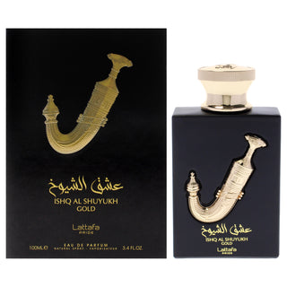 Pride Ishq Al Shuyukh Gold by Lattafa EDP Spray for Women - 3.4 oz