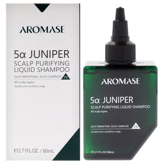 Aromase 5a Juniper Scalp Purifying Liquid Shampoo for Unisex - 2.71 oz Shampoo