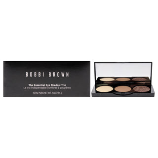 Bobbi Brown The Essential Eye Shadow Trio - Everyday Greys for Women - 0.16 oz Eye Shadow - Ultimate Everyday Neutral Shades