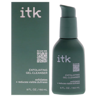 ITK Exfoliating Gel Cleanser: Gently Cleanse and Renew Skin - 5 oz