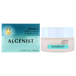 Algenist Genius Sleeping Collagen Cream for Women - 2 oz - Skin Restoring Night Treatment