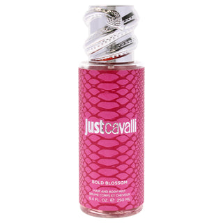 Just Cavalli Hair and Body Mist - Bold Blossom by Roberto Cavalli for Women - 8.4 oz Body Mist