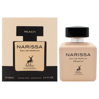 Maison Alhambra Narissa Peach for Women 3.4 oz EDP Spray - Luxurious Fragrance for Her