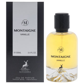 Montaigne Vanille by Maison Alhambra for Unisex - 3.4 oz EDP Spray