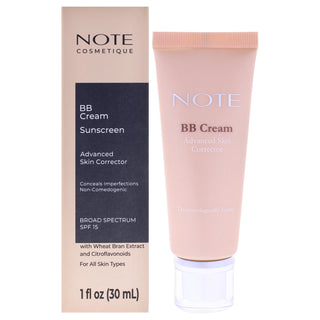 Note Cosmetique Bb Cream SPF 15 in Porcelain Shade for Women - 1 oz Makeup