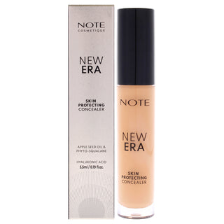 New Era Skin Protecting Concealer - 80 Warm Almond by Note Cosmetique for Women - 0.19 oz Concealer - Long Lasting Coverage and Protection