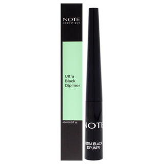 Note Cosmetique Ultra Black Dipliner - 01 Black Eyeliner for Women - 0.15 oz