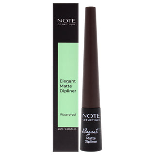 Elegant Matte Dipliner - 02 Coffee Brown by Note Cosmetique for Women - 0.085 oz Eyeliner