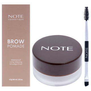 Note Cosmetique Brow Pomade - 03 Dark Brown for Women - 0.16 oz Pomade