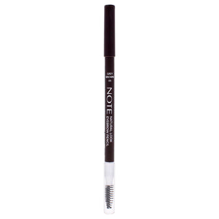 Note Cosmetique Natural Look Eyebrow Pencil - 05 Grey Brown for Women - 0.038 oz Eyebrow Pencil