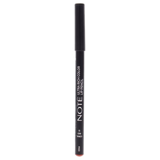 Note Cosmetique Ultra Rich Color Lip Pencil 12 Coral Red for Women, 0.04 oz Lip Pencil