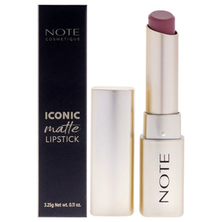 Note Cosmetique Iconic Matte Lipstick in Ruler - 0.11 oz Lipstick for Women