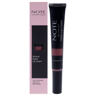 Note Cosmetique Mineral Matte Lip Cream - 01 Love Potion for Women - 0.41 oz Lipstick