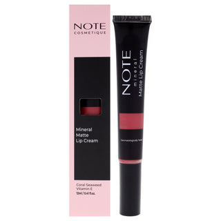 Note Cosmetique Mineral Matte Lip Cream - 03 Rose Sorbet for Women - 0.41 oz Lipstick