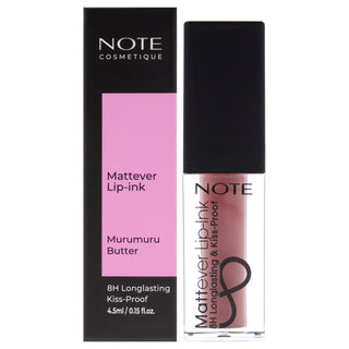 Note Cosmetique Mattever Lip-Ink - 02 Sunset Sand Lipstick for Women - 0.15 oz