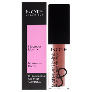 Note Cosmetique Mattever Lip-Ink in 05 Toffee Break: Long-Lasting Lipstick for Women