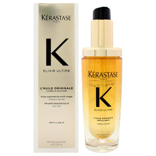 Kerastase Elixir K Ultime Versatile Beautifying Oil for Women - 2.53 oz (Refillable)