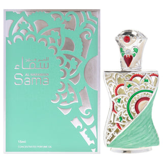 Al Haramain Sama Concentrated Perfume Oil for Unisex - 0.5 oz, Long-Lasting Fragrance