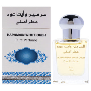 Al Haramain White Oudh Parfum Oil Rollerball - 0.5 oz - Unisex Fragrance