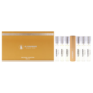 Al Haramain Discovery Collection - Amber Oud 6 Pc Mini Gift Set for Unisex - EDP Spray Minis in Various Editions