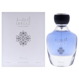 Rasasi Ibreez for Men 3.38 oz Eau de Parfum Spray - Long Lasting Fragrance