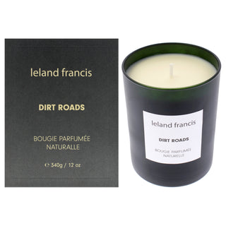 Scented Candle - Dirt Roads by Leland Francis for Unisex - 12 oz Candle, Aromatherapy Home Décor Home Fragrance