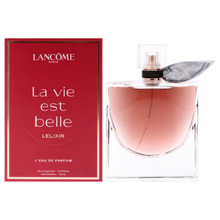 Lancome La Vie Est Belle LElixir for Women | 3.4 oz Eau de Parfum Spray (Refillable)
