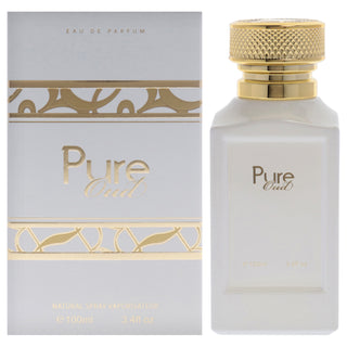 Pure Oud by Fine Perfumery for Unisex - 3.4 oz Eau de Parfum Spray - Luxurious Fragrance for Men and Women