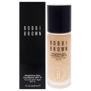 Weightless Skin Foundation SPF 15 - Warm Natural by Bobbi Brown for Women - 1 oz Foundation