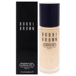 Weightless Skin Foundation SPF 15 - Neutral Warm Sand by Bobbi Brown for Women - 1 oz Foundation