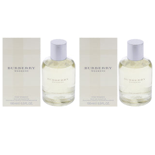 Burberry Weekend by Burberry for Women - 3.3 oz EDP Spray - Pack of 2