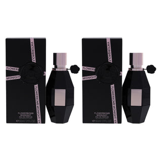 Flowerbomb Midnight by Viktor and Rolf for Women - 1.7 oz EDP Spray - Pack of 2