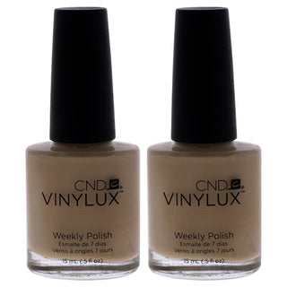 Vinylux Weekly Polish - 136 Powder My Noise by CND for Women - 0.5 oz Nail Polish - Pack of 2