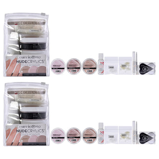 Nudecrylics Cover Powder Kit - Pack of 2 by Cuccio Pro for Women