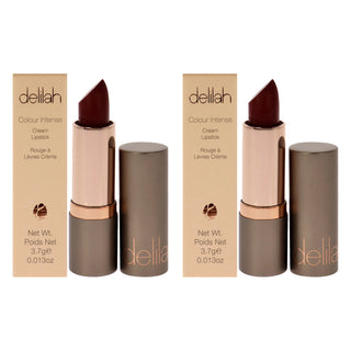 Colour Intense Cream Lipstick - Vintage by Delilah for Women - 0.13 oz Lipstick - Pack of 2