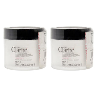 Clarite Spa White Powder by OPI for Women - 0.7 oz Nail Powder - Pack of 2