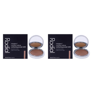 Instaglam Compact Deluxe Contouring Powder - 04 Dark by Rodial for Women - 0.37 oz Powder - Pack of 2