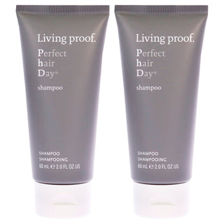 Perfect Hair Day (PhD) Shampoo by Living Proof for Unisex - 2 oz Shampoo - Pack of 2